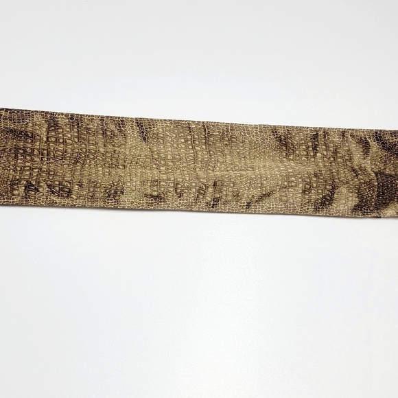 New York & Company Snakeskin Silk Women's Scarf - Picture 3 of 5